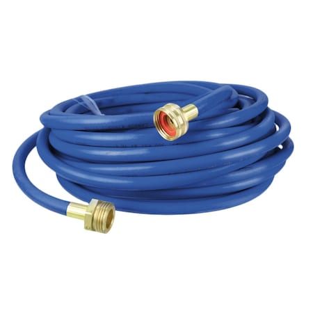 Xero 3/8 in ID x 50 ft L Hose, Rubber Tube, Blue BD505148